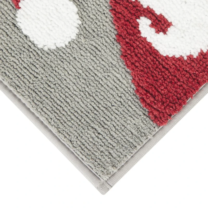 Tapis de bain Père Noël 18x24" Multi avec support en gel