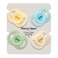 Sucette Ultra-legere Toujours en Place de Tommee Tippee, 0-6m – Lot de 4