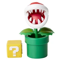 4po figurine Nintendo - Usine de Piranha avec bloc de questions