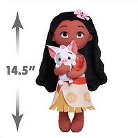 Peluche Moana & Pua Les petits amis des princesses Disney