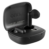Écouteurs intra-auriculaires Bluetooth véritablement sans fil avec boîtier de chargement onn. Jusqu’à 20 heures de lecture