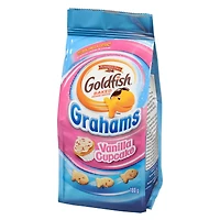 Goldfish® Vanilla Cupcake Baked Graham Snacks (180g Bag), Goldfish 180 g