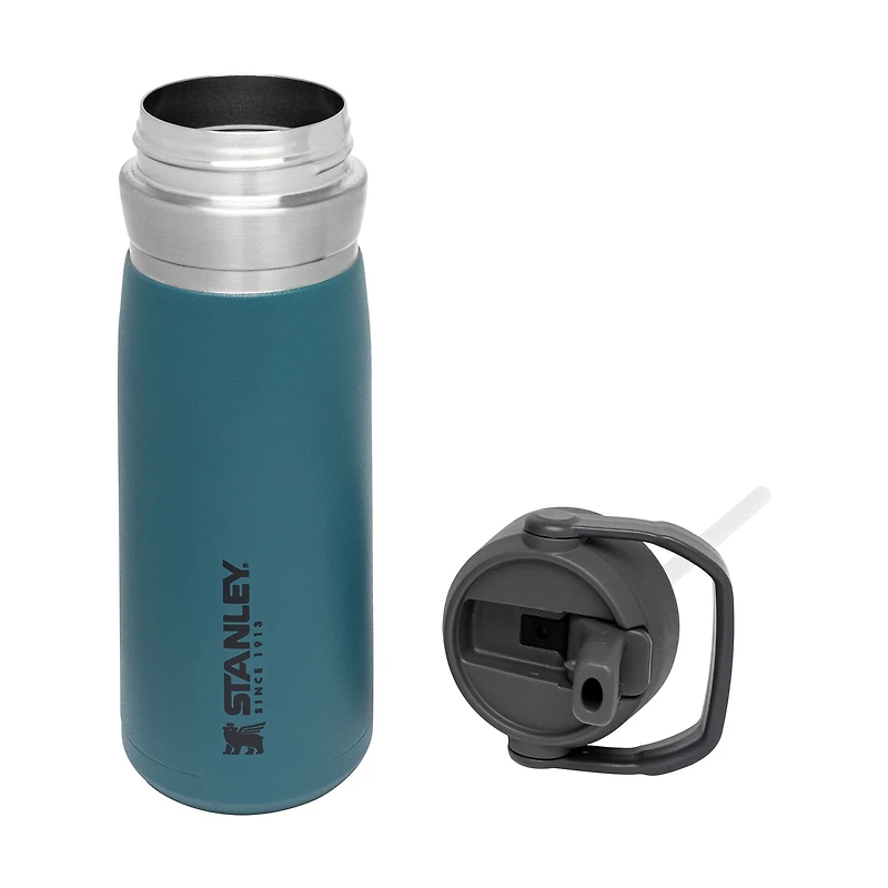 STAN 22OZ GO FLIP STRAW WTR BTL LAGOON PDQ WMD9