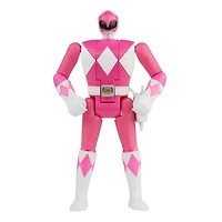 Power Rangers Retro-Morphin, figurine articulée Ranger rose, Kimberly, tête basculante, inspirée du jouet Mighty Morphin classique, dès 4 ans