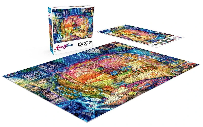 Buffalo Games - Aimee Stewart - Blanket Fort 1979 - 1000 Piece Jigsaw Puzzle