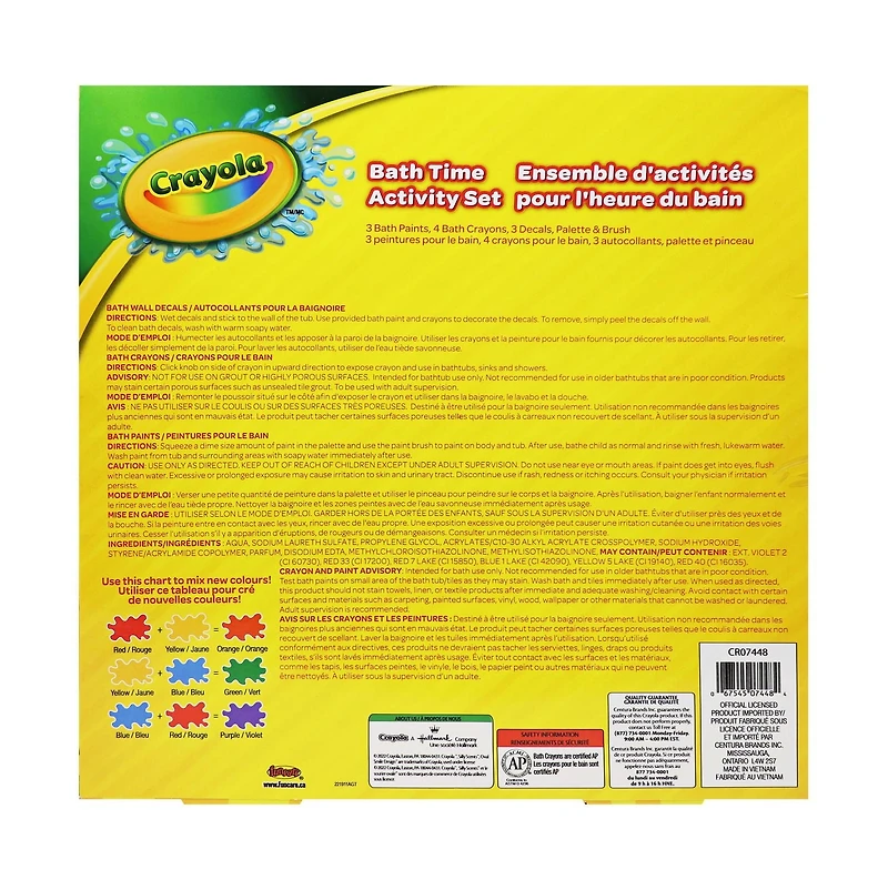 Ensemble de peinture pour le bain bébé requin