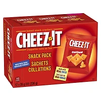 Cheez-It*  Baked Snack Crackers Original 28g, 12 count Snack Pack