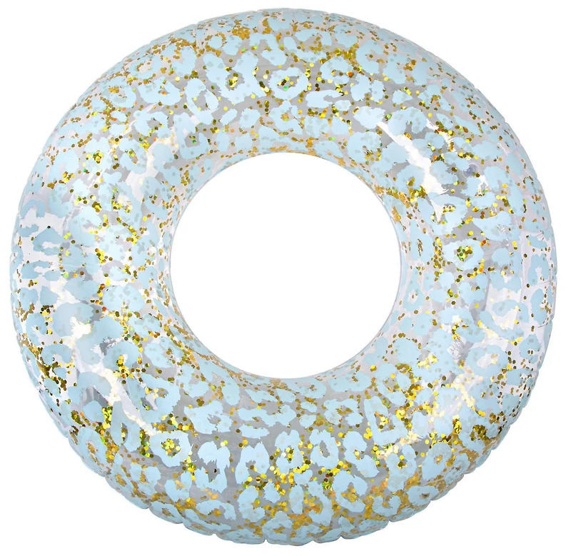 Play Day - Leopard Glitter Pool Ring