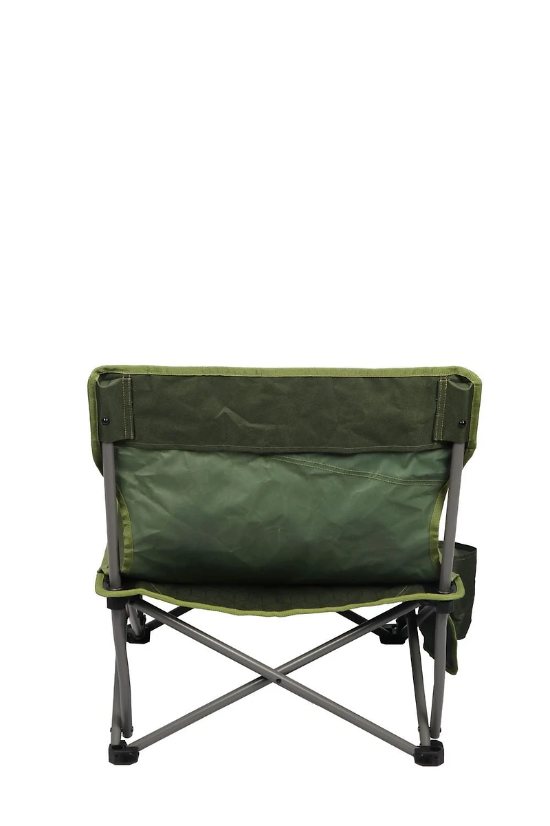 Ozark Trail Low Profile Event Chair, Adult, Green, Low Event Chair