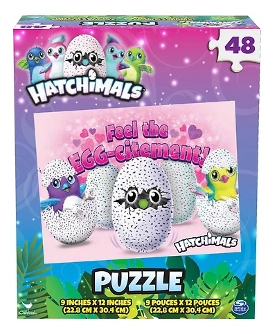 Hatchimals 48-Piece Jigsaw Puzzle