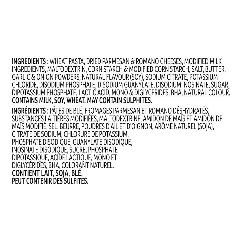 Knorr Sidekicks Garlic Alfredo Fettuccine Pasta, 133 g Side Dish