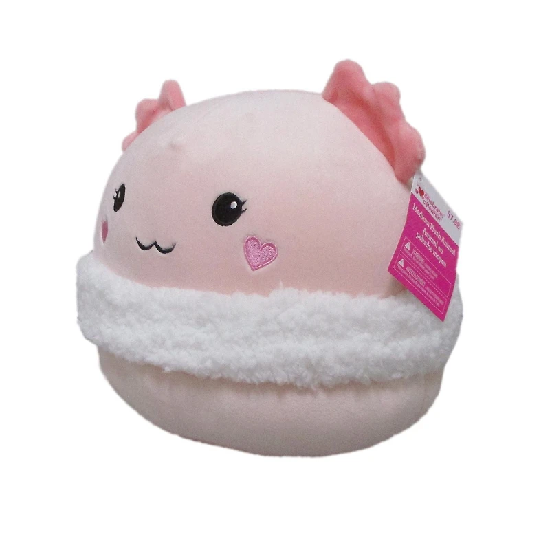 WAY TO CELEBRATE MEDIUM MARSHMALLOW  FISH PLUSH, 8.5INCH