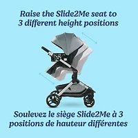 Graco Modes Nest Travel System, 3-in-1 Baby Stroller and Infant Car Seat Combo, Rear-Facing from 1.8-16 kg (4-35 lb)