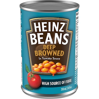 Heinz Deep-Browned Beans with Tomato Sauce, Casein-Free, 398mL
