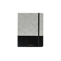 Journal Bicolore Cambridge®, Noir, 6X8 Journal