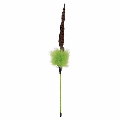 Baguette de jeu avec plume Pheasant de PetPals Group