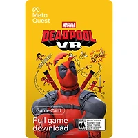 Marvel's Deadpool VR e-carte cadeau Meta Quest (Code Numérique)