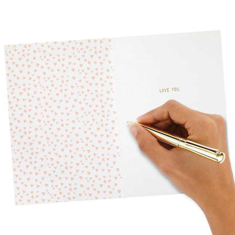 Hallmark Signature Love Card, Anniversary Card, Valentine's Day Card, Romantic Birthday Card for Husband, Wife, Boyfriend, Girlfriend (Travel)