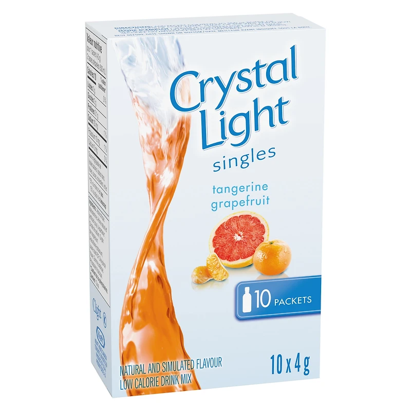 Cristal Léger Individuels, Tangerine Pamplemousse 40 g