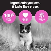 Mini-PureSnacks Freeze Dried Trainers, Salmon, 57g, 57g | 2.0oz