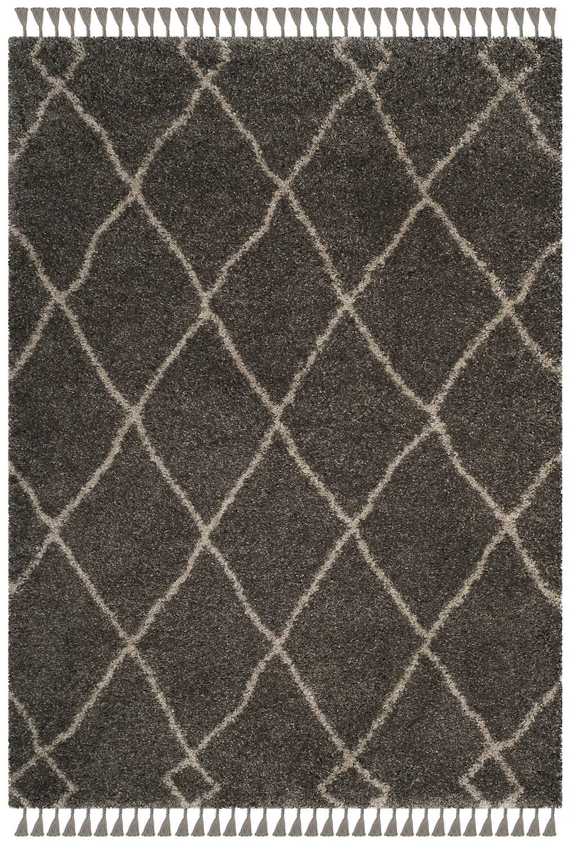 Safavieh Moroccan Fringe Lavern Geometric Shag Area Rug