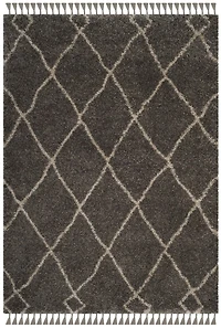 Safavieh Moroccan Fringe Lavern Geometric Shag Area Rug
