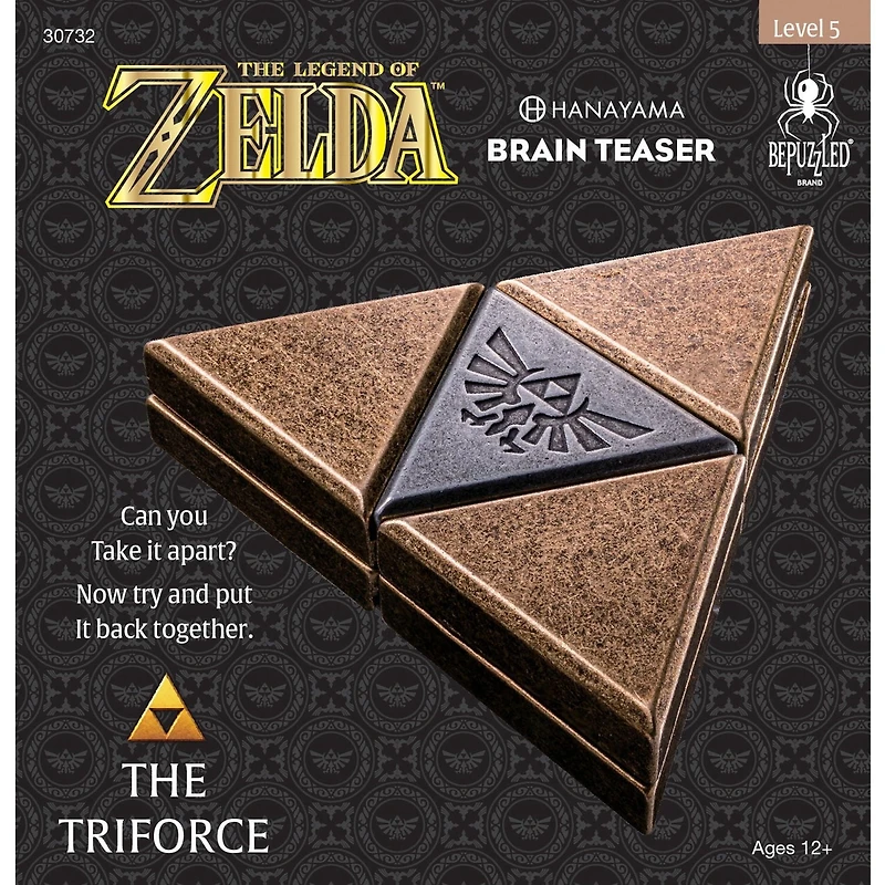 Legend of Zelda Triforce brain teaser