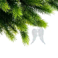 Whimsical Angel Wings Ornament - Set of 12