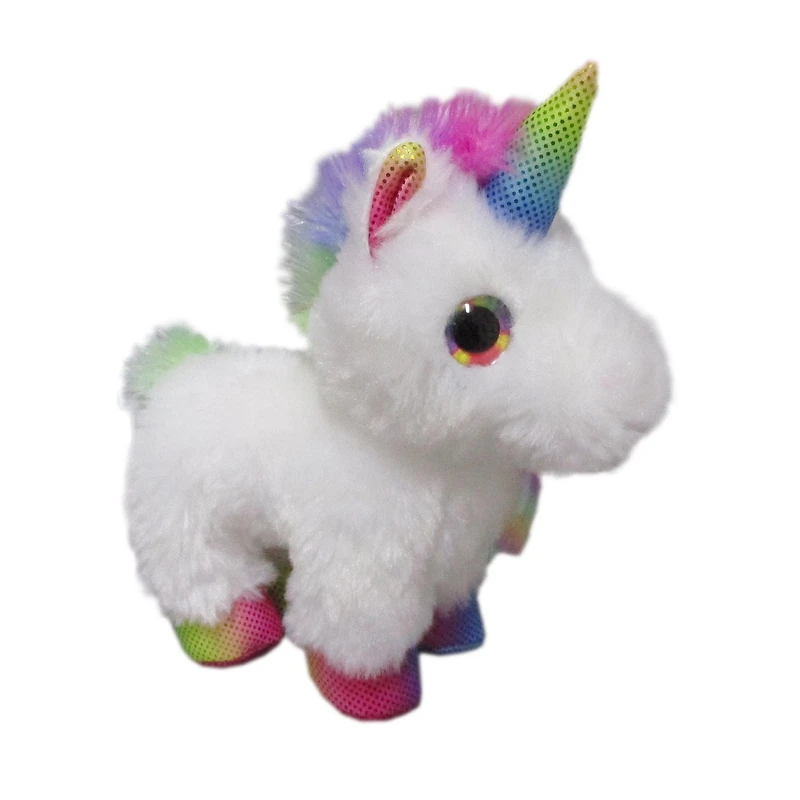 WAY TO CELEBRATE LA PETITE LICORNE BLANCHE, JOUET EN PELUCHE 7,5 POUCES