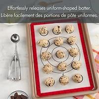 Cuillère à Biscuit Mainstays avec Gâchette, en Acier Inoxydable Cuillère à biscuit avec gâchette