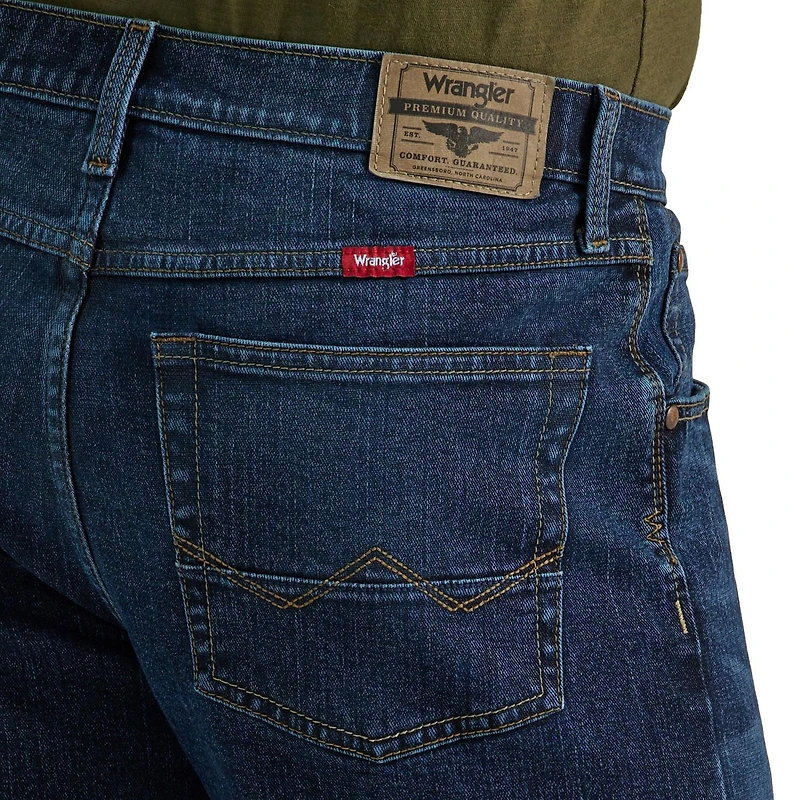 Jean Mince Droit en Forme Wrangler Mince, droit