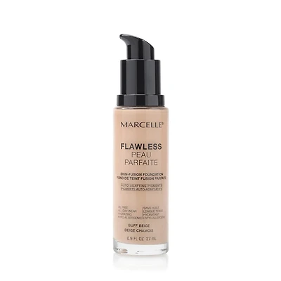 Marcelle Fond de teint Peau parfaite Couvrance personnalisée et longue tenue, 27 mL
