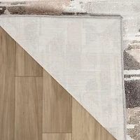 Rug Branch Cadence Abstract Indoor Area Rug, Beige Brown, Modern - Living Room, Bedroom, Dining Room