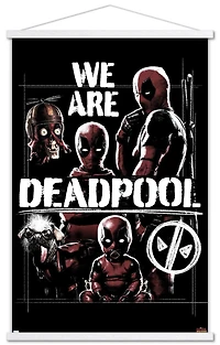 Marvel Deadpool & Wolverine - We Are Deadpool Wall Poster with Magnetic Frame, 22.375" x 34"
