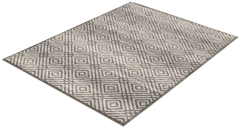 ECARPET Area Rug for Living Room, Geometric Indoor Carpet Ember Collection