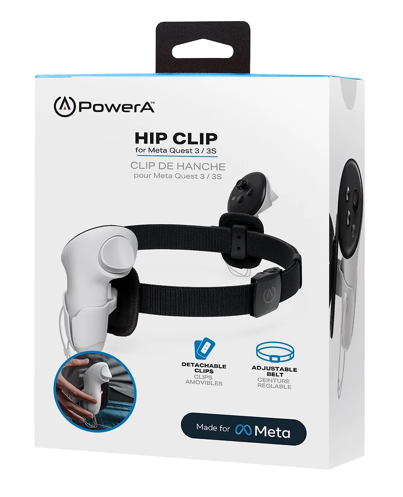 Pince PowerA aux hanches pour Meta Quest 3 / 3S