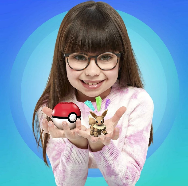 Mega Construx Pokémon Évoli- 24 Pieces