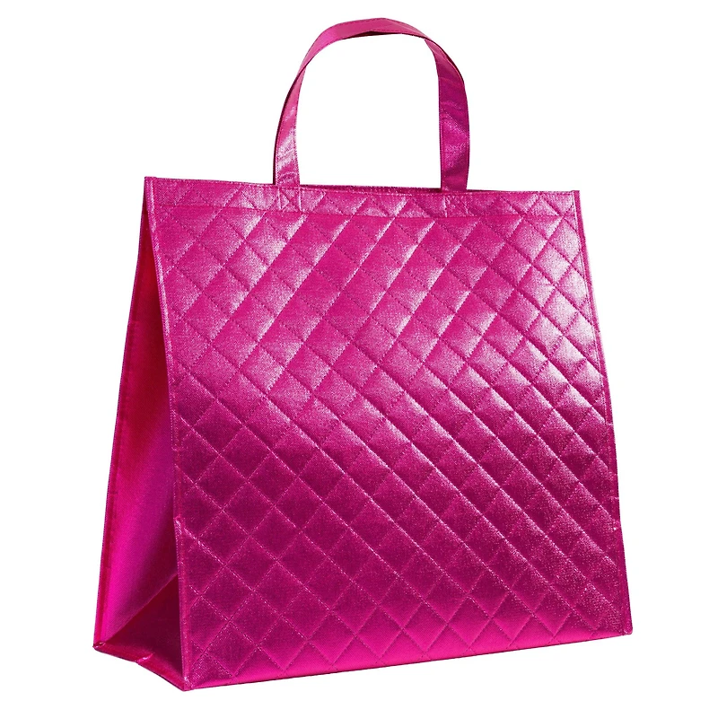 Sac d'épicerie réutilisable, Sac de Courses Matelassé pour les provisions, Sac fourre-tout polyvalent avec poignées. Sac à Provisions Réutilisable