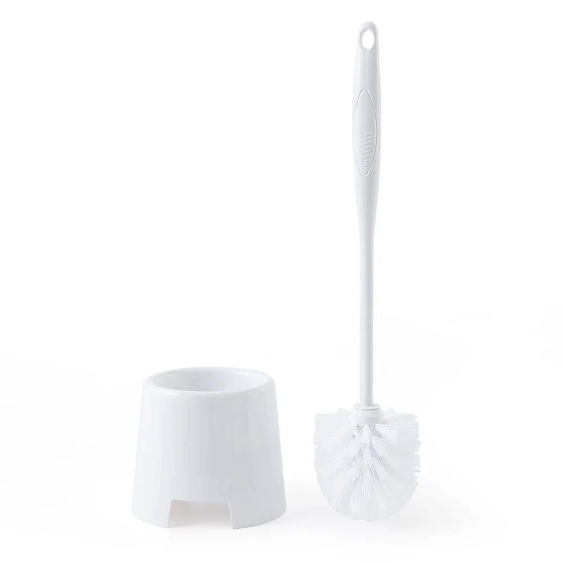 Grey Label Toilet Brush, compact design, white