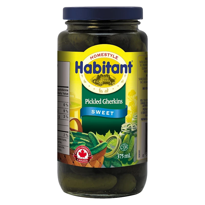 Habitant Sweet Pickled Gherkins