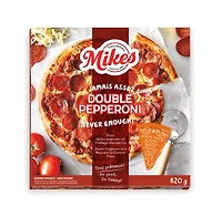 Double pepperoni, MIKES STUFF CRST PIZZA DOUBLE PEPPERONI