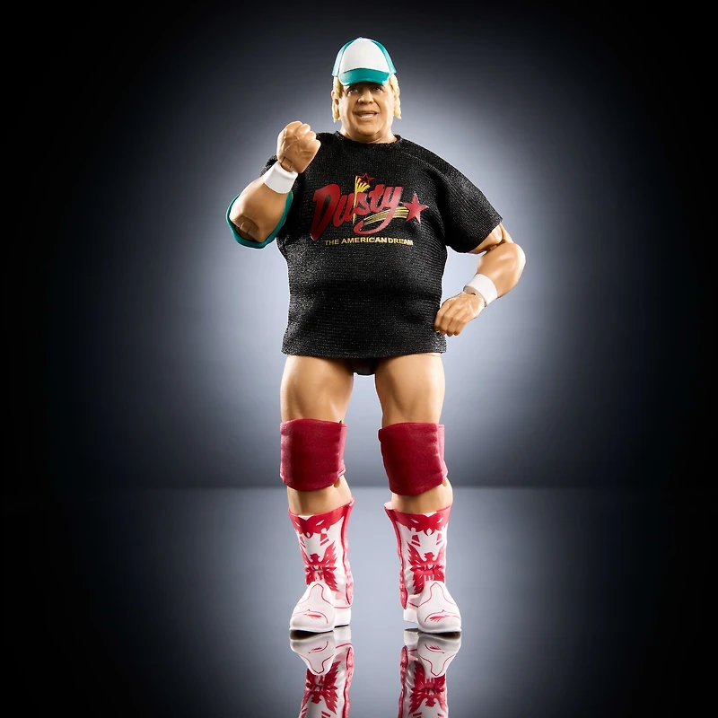 WWE Elite Legends Dusty Rhodes Action Figure & Accessories, Greatest Hits 6-inch Collectible Set