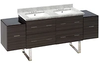 American Imaginations 76-in. W Vanity Set AI-19036
