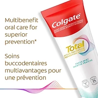 Colgate Total Active Prevention Fresh Mint Toothpaste, 120 mL, 120ml