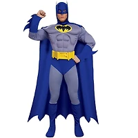 Batman: The Brave and The Bold Batman Muscle Chest Men's Deluxe Costume