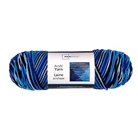 Mainstays Acrylic Yarn, Mainstays Medium Acrylic Black Blend Yarn, 5 Oz 285 Yards
