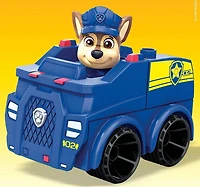 Mega Bloks PAW Patrol Chase's Police Car Building Set, 10 building blocks and special pieces