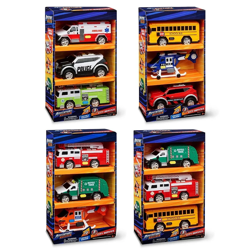 Adventure Force Mini Vehicle 3 Pack