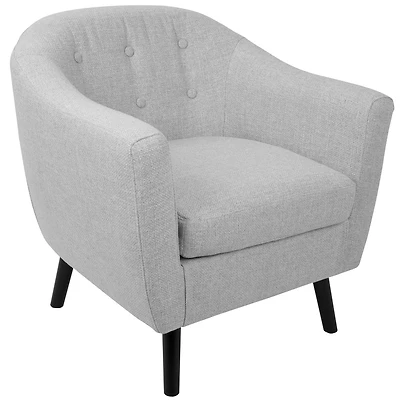 Chaise moderne milieu-du-siècle Rockwell de LumiSource