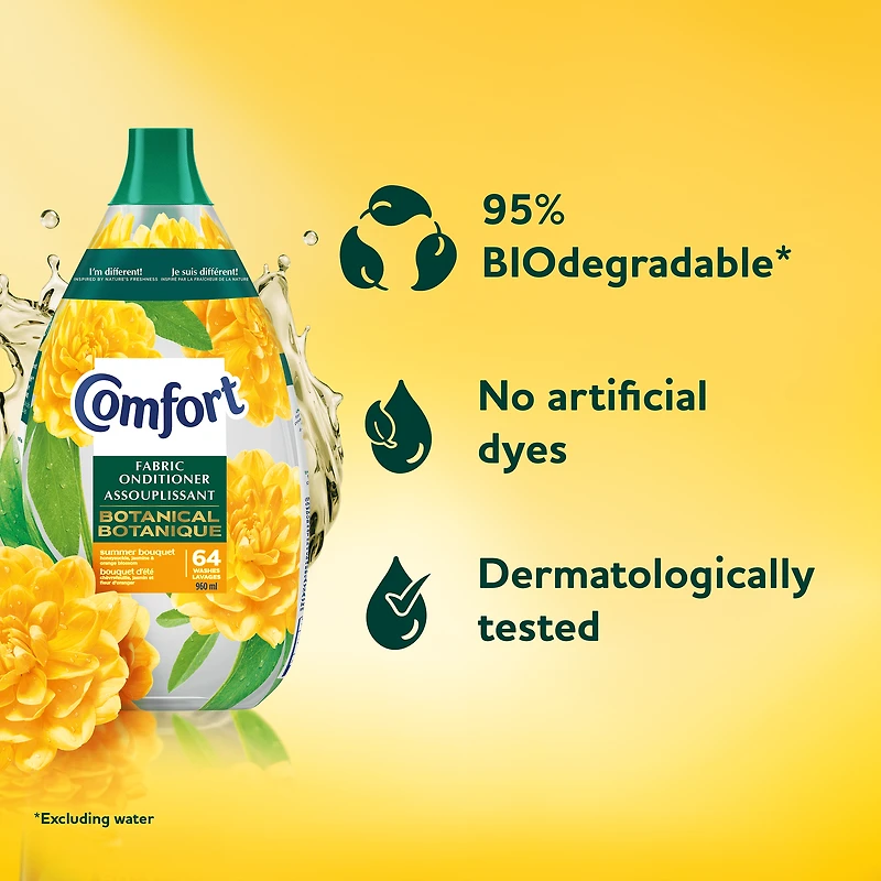 Comfort Assouplissant 64W Bouquet D’été 960ML COMFORT SMBQT 960ML